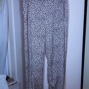 Aerie Leopard Silky Pj pants